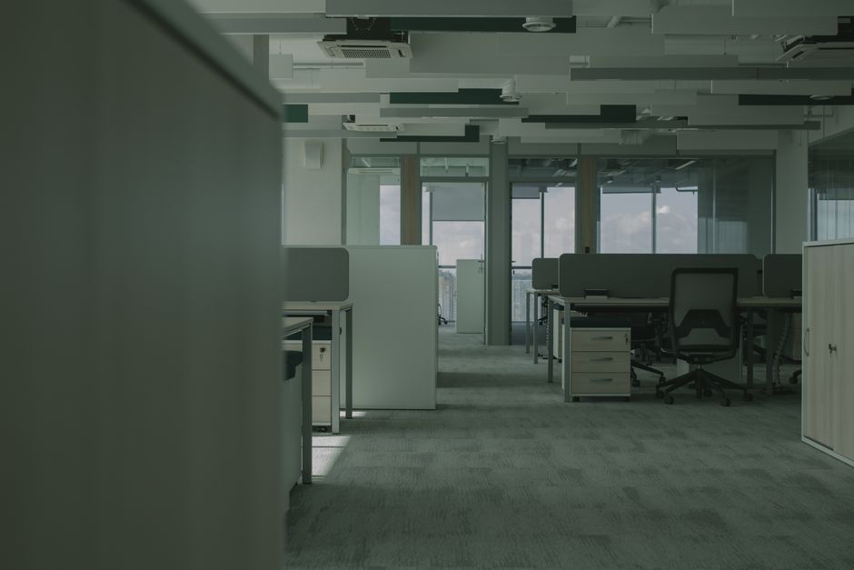 Modern office setting reflecting private wealth management