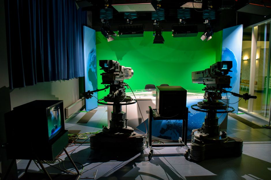 Television production studio equipment
