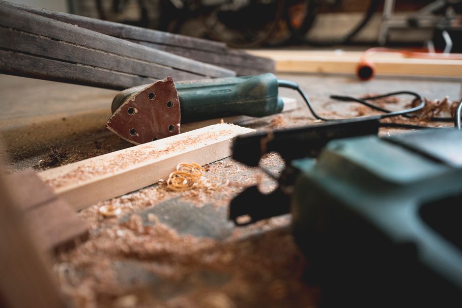 Custom carpentry work with decorative millwork profiles