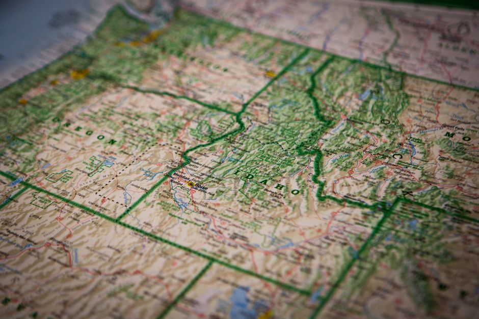 A regional logistics map highlighting the Western 11 states of the US
