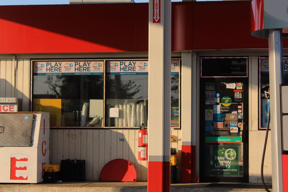 Lottery counter and tobacco products in a convenience store