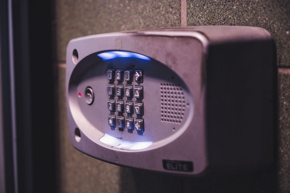 Commercial security and access control installation