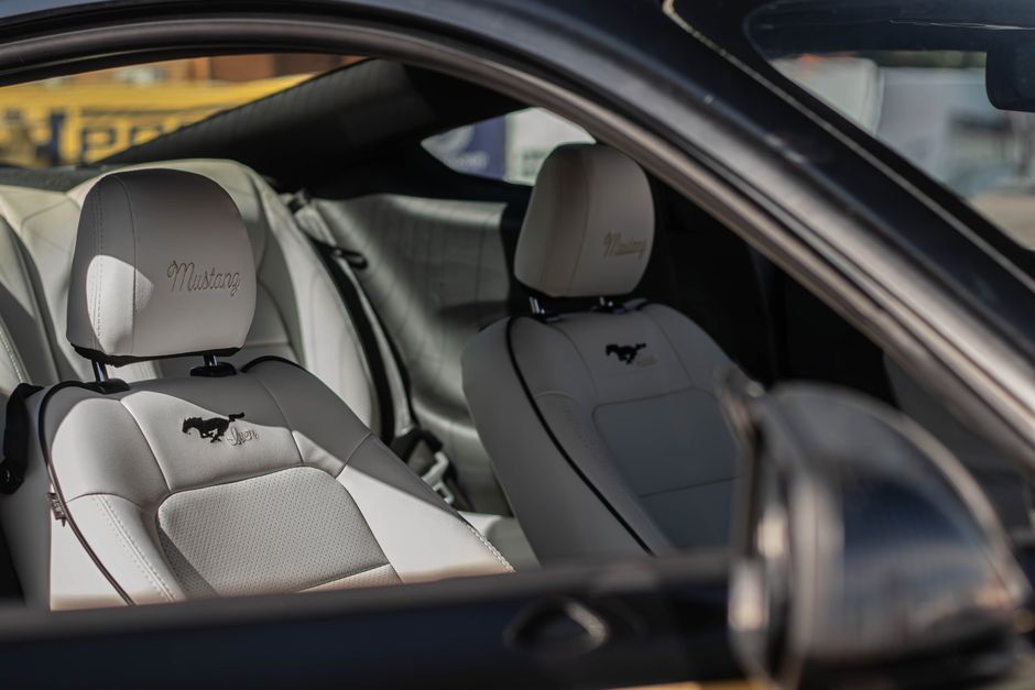 Muscle car interior custom upholstery