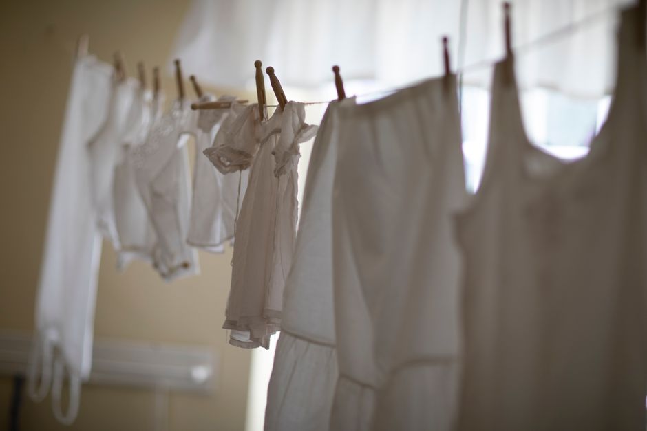 Dry cleaning delicate garments