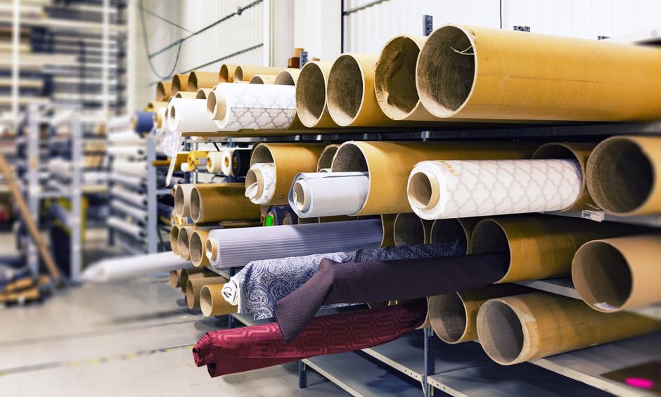 Textiles and fabric rolls for clothing production and design