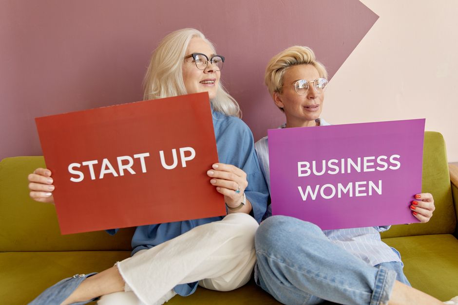 Group of women participating in a business mentoring session