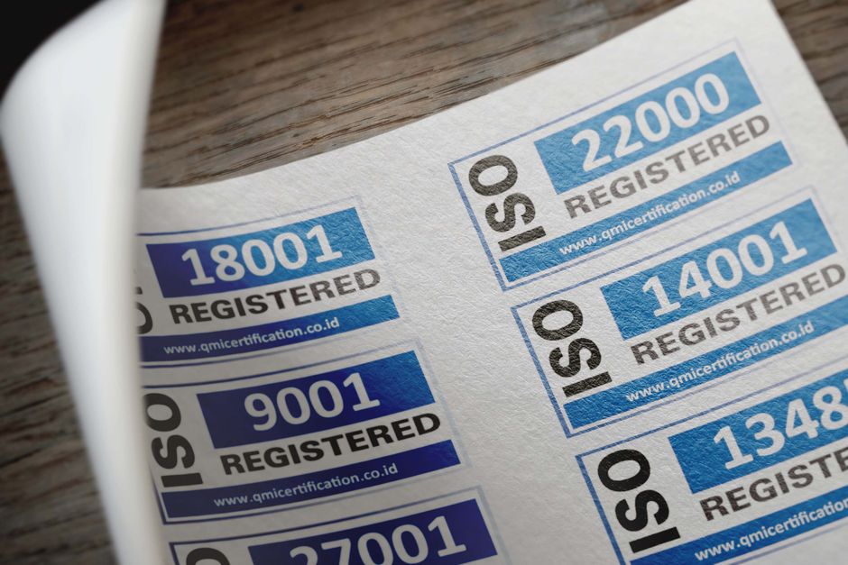 Compliance audit documents being reviewed