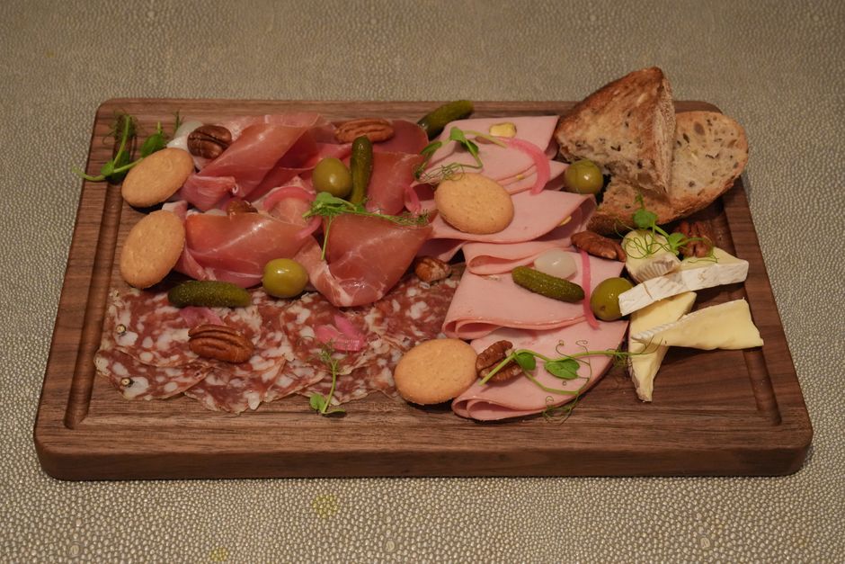Assorted European and South American deli meats