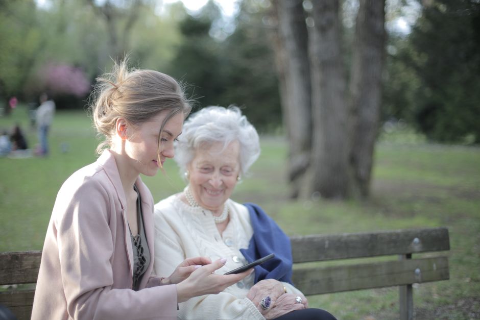 Caregiver monitoring a vulnerable individual using a personal GPS safety device