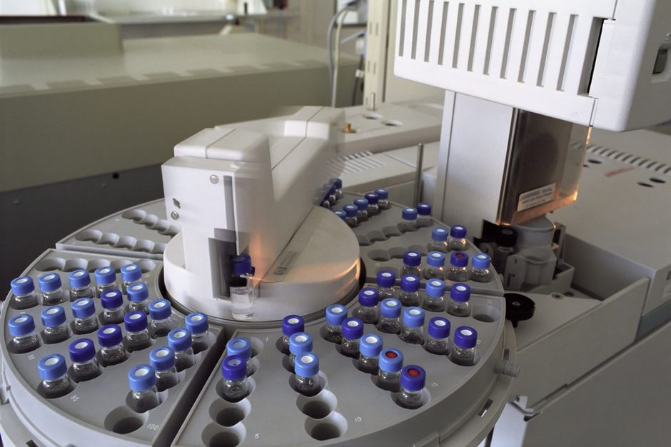 Modern biotechnology laboratory equipment
