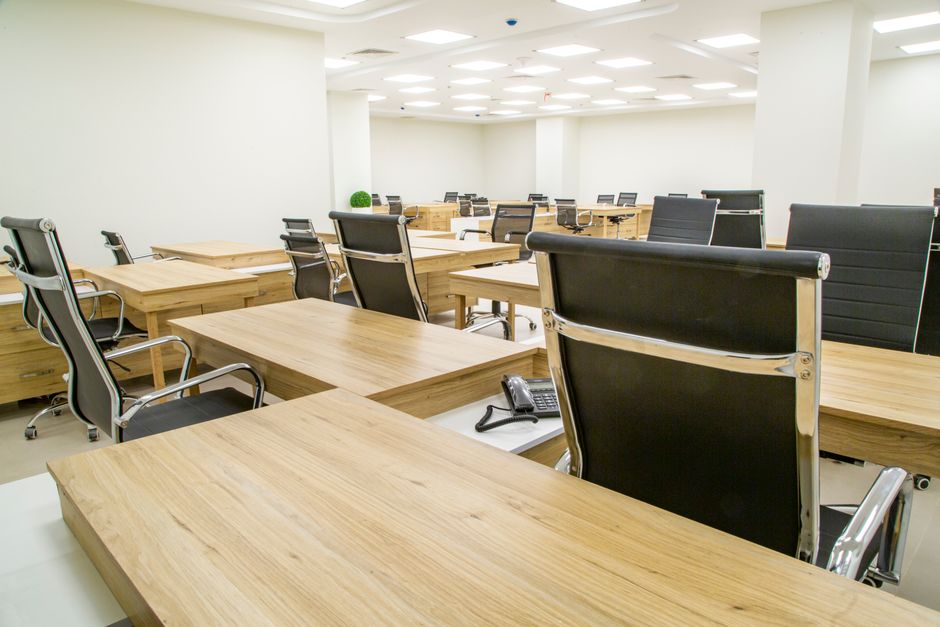 Modern furniture line production facility
