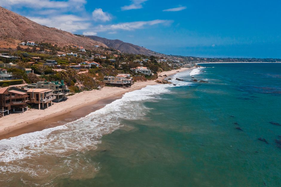 Luxury home listed by a coastal real estate broker