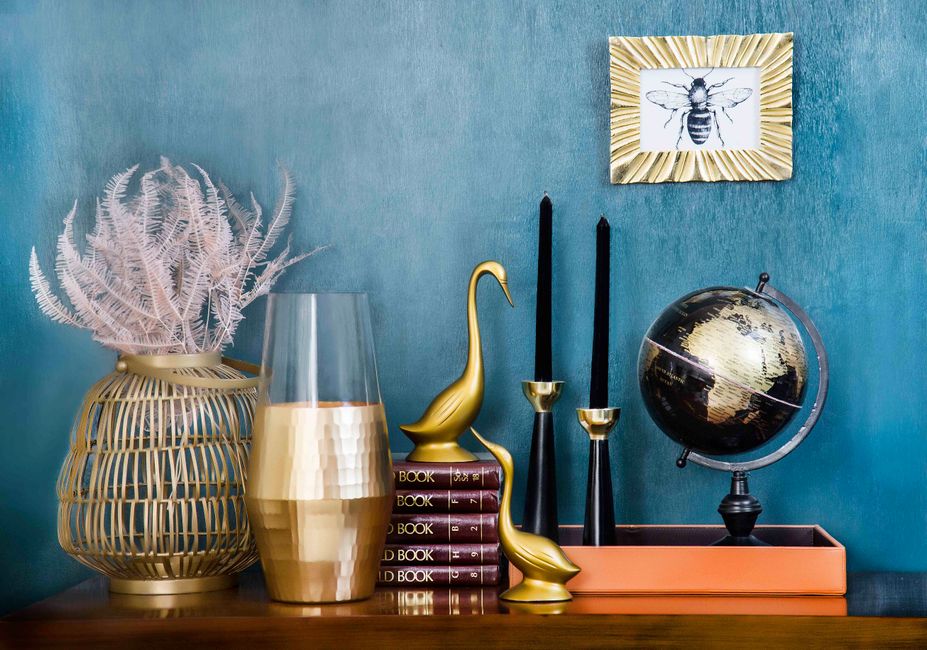 Chic home decor accents