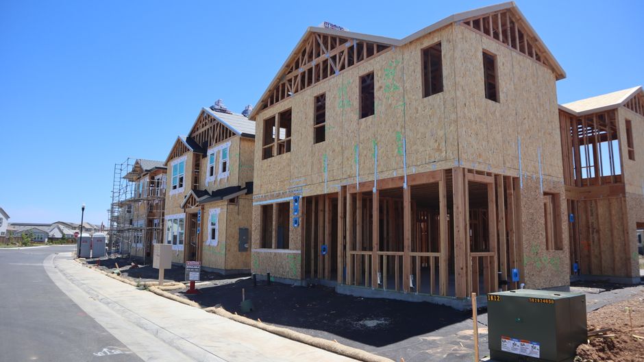Affordable housing building under construction