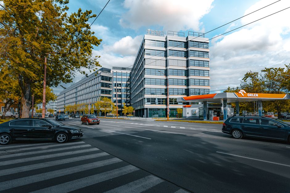 Modern office building management