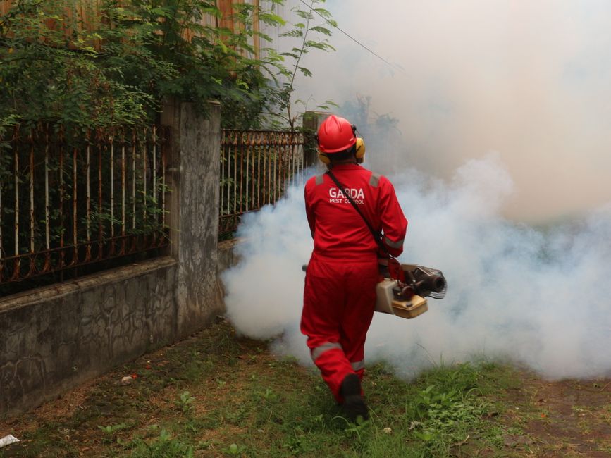Group of professionals attending a pesticide safety and handling training course