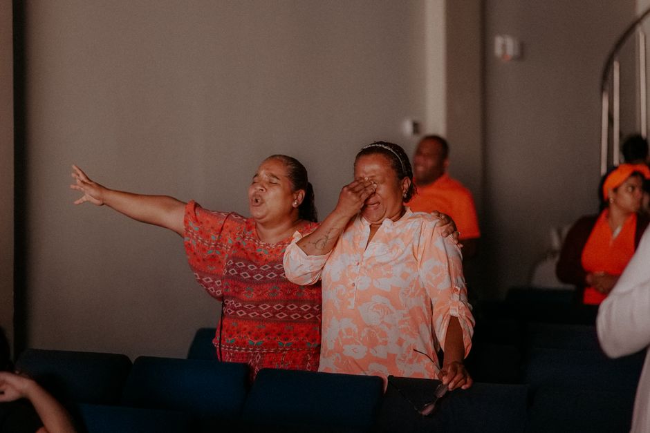 Church community gathering for spiritual growth